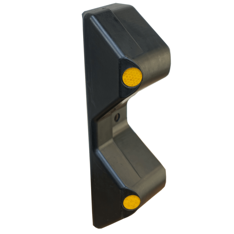 Bullnose Ends - Steel Double Sided Terminal - BarrierMart.co.uk